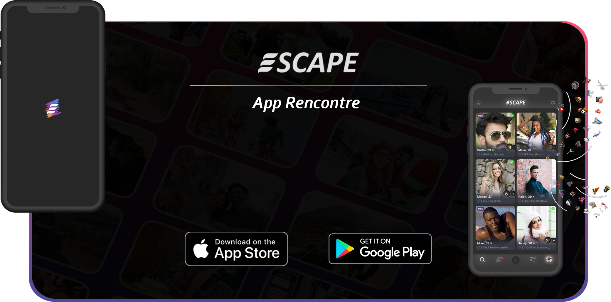 Escape App Rencontre par Activités